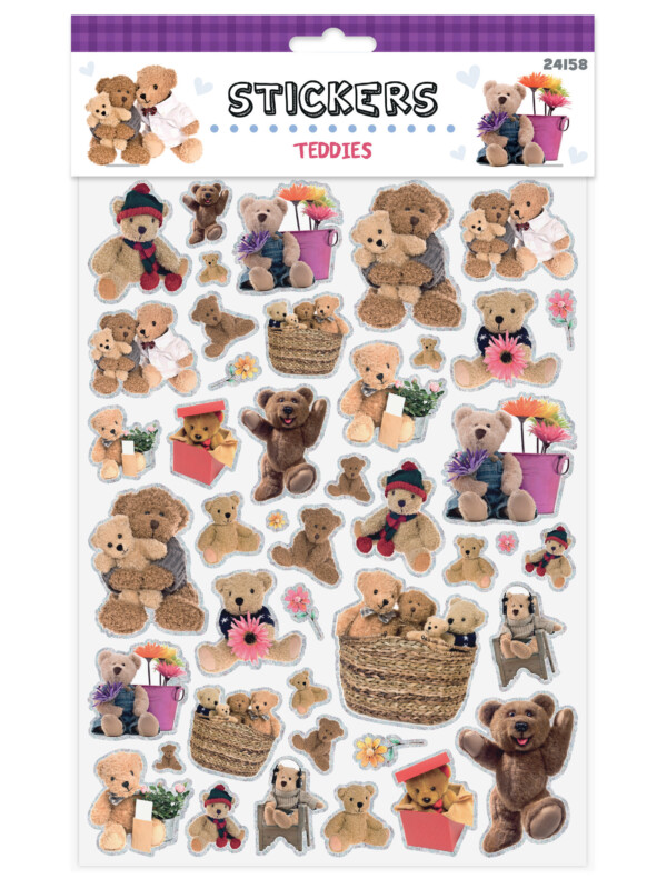 24158 Teddies Bumper Sticker